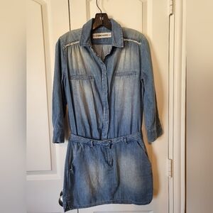 Etienne Marcel Jackie denim mini dress Size xs